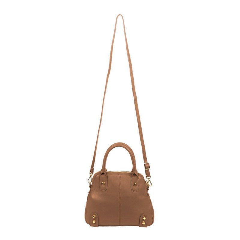 Linea Pelle Lady Dylan Mini Bag Cognac - Saratoga Saddlery & International Boutiques