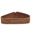 Linea Pelle Wide Braided Waist Belt Cognac - Saratoga Saddlery & International Boutiques