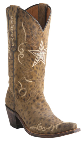 Dallas cowboys top mens boots