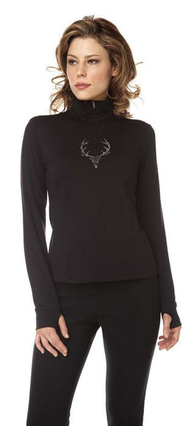 M. Miller Deirdre Technical Base Layer Black - Saratoga Saddlery