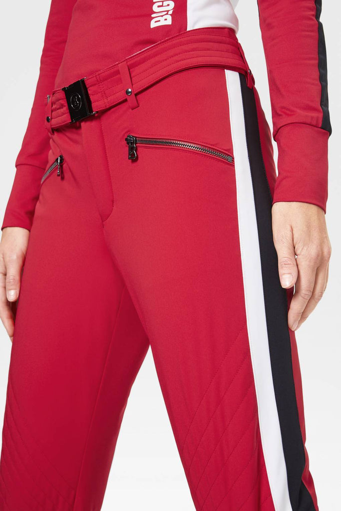 Bogner Magali Womens Red Waterproof Ski Pants - Saratoga Saddlery & International Boutiques