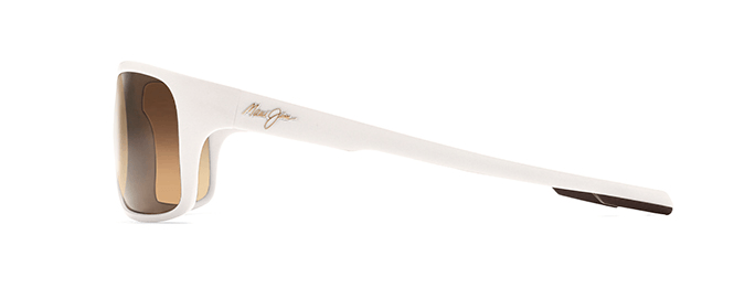 Maui Jim Men's Island Time Sunglasses in Matte White - Saratoga Saddlery