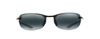 Maui Jim Makaha Sunglasses in Gloss Black with Neutral Grey Lens - Saratoga Saddlery & International Boutiques