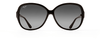 Maui Jim Women's Maile Sunglasses in Gloss Black - Saratoga Saddlery