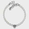 Brighton Meridian Zenith Heart Pearl Bracelet JF0012 FW22 - Saratoga Saddlery & International Boutiques