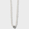 Brighton Meridian Zenith Heart Pearl Necklace JM7292 FW22 - Saratoga Saddlery & International Boutiques