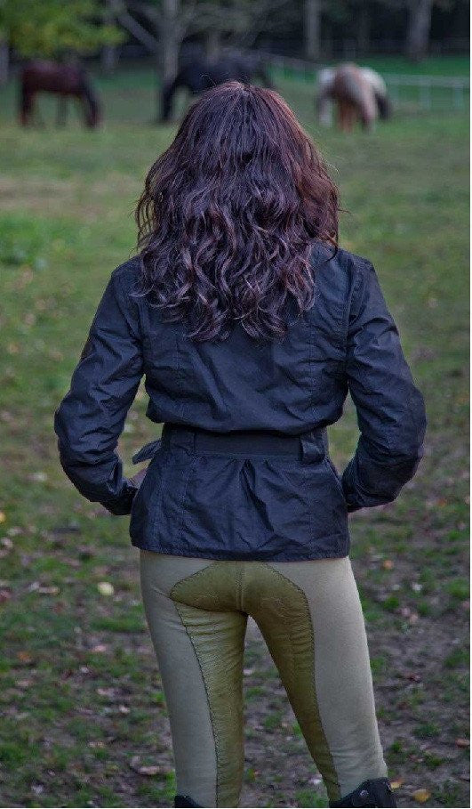 Ladies oilskin raincoats top