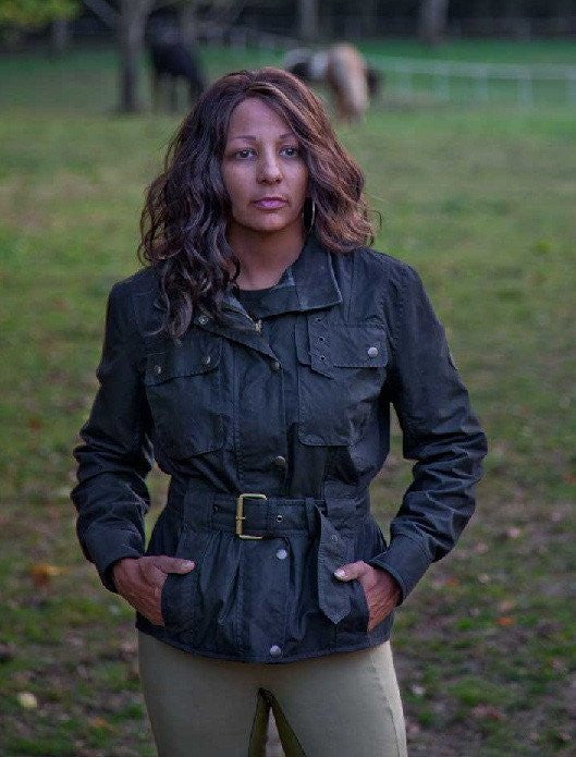 Womens oilskin deals coat