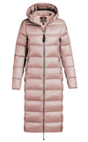 Parajumpers Leah Womens Long Jacket Powder Pink FW22up - Saratoga Saddlery & International Boutiques