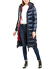 Parajumpers Leah Womens Long Winter Jacket in Cadet Blue ON SALE - Saratoga Saddlery & International Boutiques