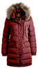 Parajumpers Harraseeket Women's Down Fill Coat in Red - Saratoga Saddlery