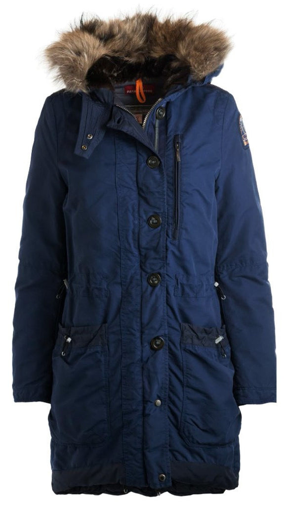 Parajumpers Women's Sofia Down Coat in Navy - Saratoga Saddlery & International Boutiques