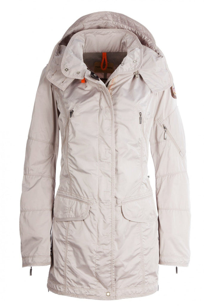 Parajumpers Women s Mary Todd Coat in Ivory Saratoga Saddlery
