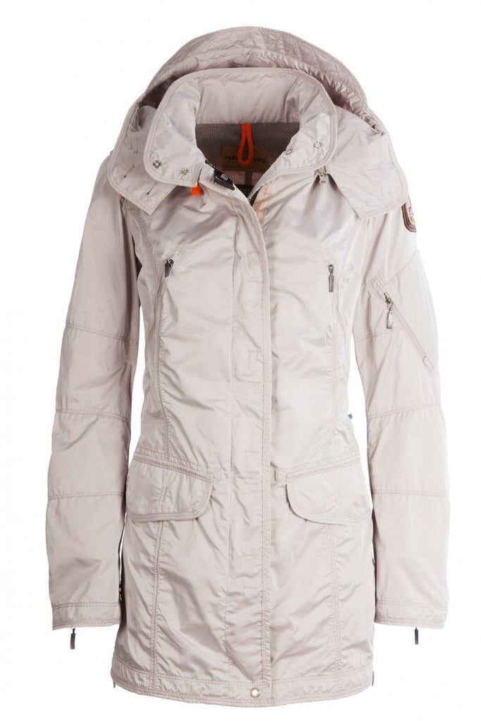 Parajumpers Women's Mary Todd Coat in Ivory - Saratoga Saddlery & International Boutiques