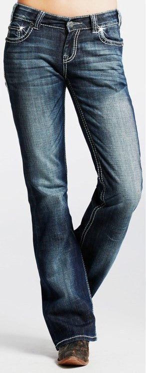 Rock & Roll Cowgirl Boot Cut Jeans - Saratoga Saddlery & International Boutiques