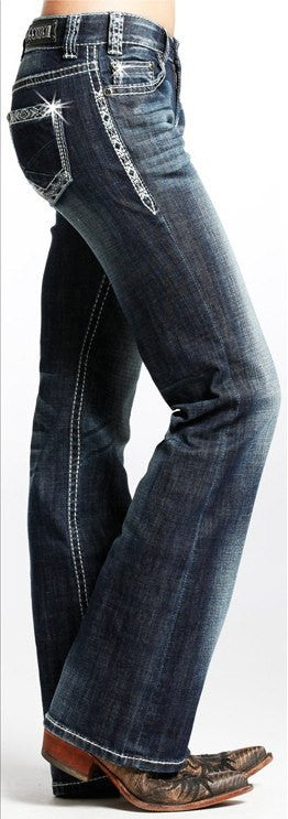 Rock & Roll Cowgirl Boot Cut Jeans - Saratoga Saddlery & International Boutiques