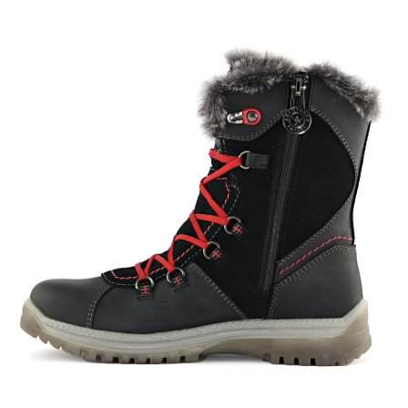 Santana Canada Women's Waterproof Majesta 2 Black Winter Boot Extreme Cold Rated to -30C/-22F - Saratoga Saddlery & International Boutiques