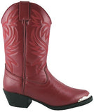 Smoky Mountain Children's Mesquite Western Boot in Red - Saratoga Saddlery & International Boutiques