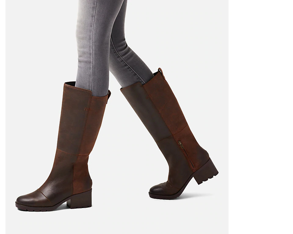 Sorel Cate Tall Boot Cattail - Saratoga Saddlery & International Boutiques