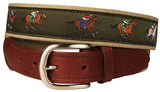 The Belted Cow Company Leather Derby Belt - Saratoga Saddlery & International Boutiques