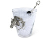 Vagabond HORSE HEAD GLASS ICE BUCKET  H126HL