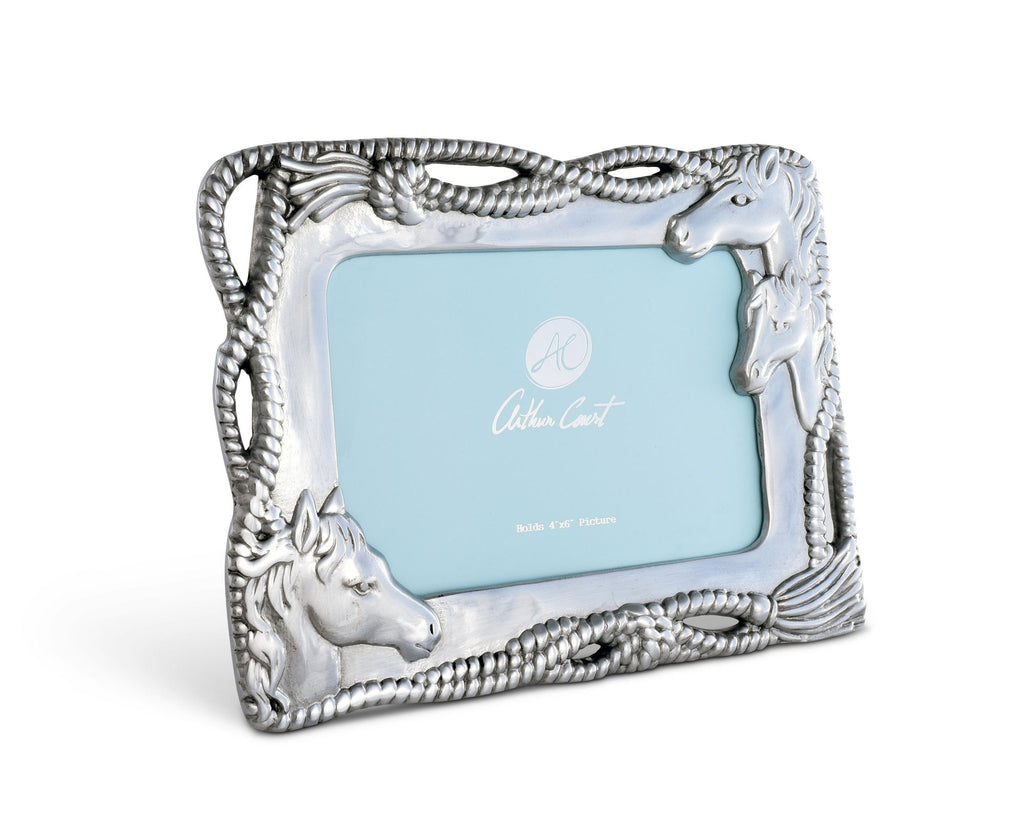 Arthur Court Horse Photo Frame 4x6 Inches - Saratoga Saddlery & International Boutiques