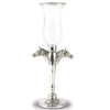Vagabond House Pewter Thoroughbred Hurricane Candle Holder - Saratoga Saddlery & International Boutiques