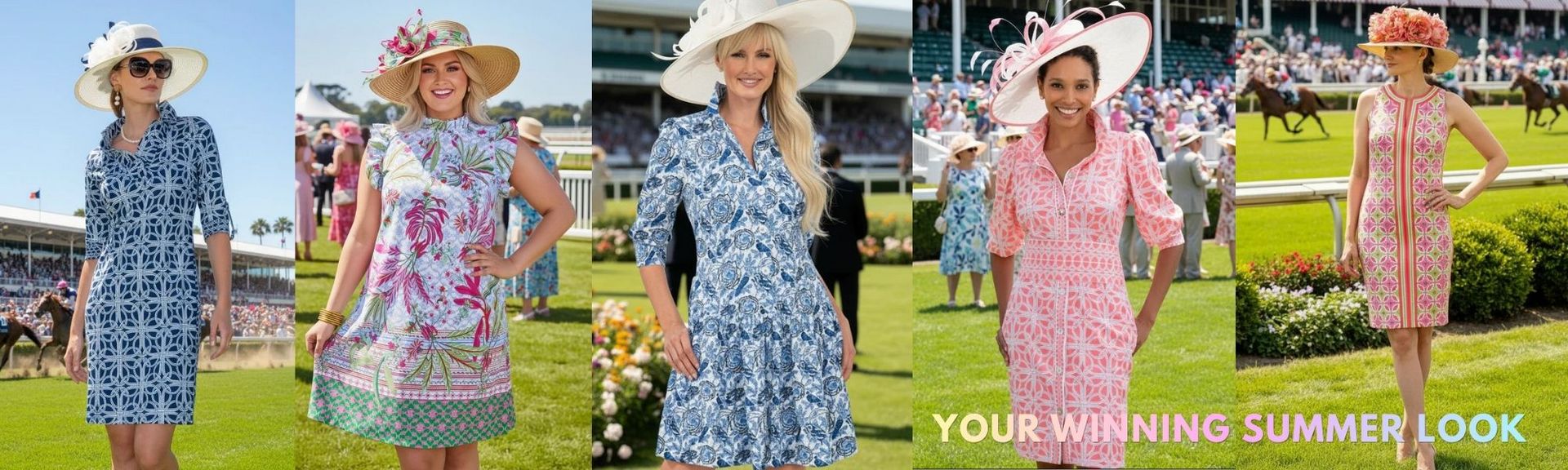Race Day Dresses trackside